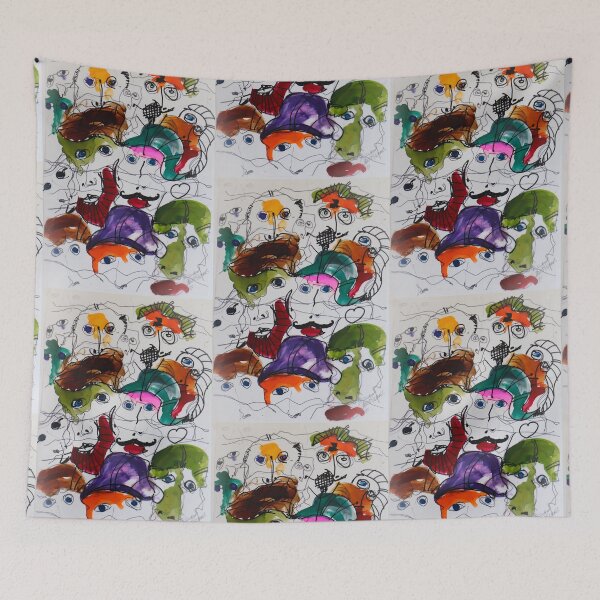 Item preview, A Crowd Of Faces designed and sold by davrodesigns.