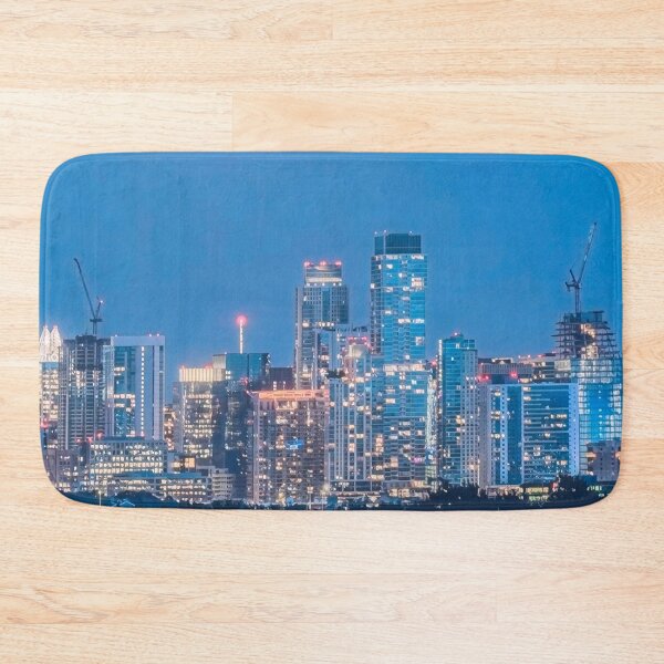 Item preview, Austin Skyline at Night designed and sold by Sofia-Draws.