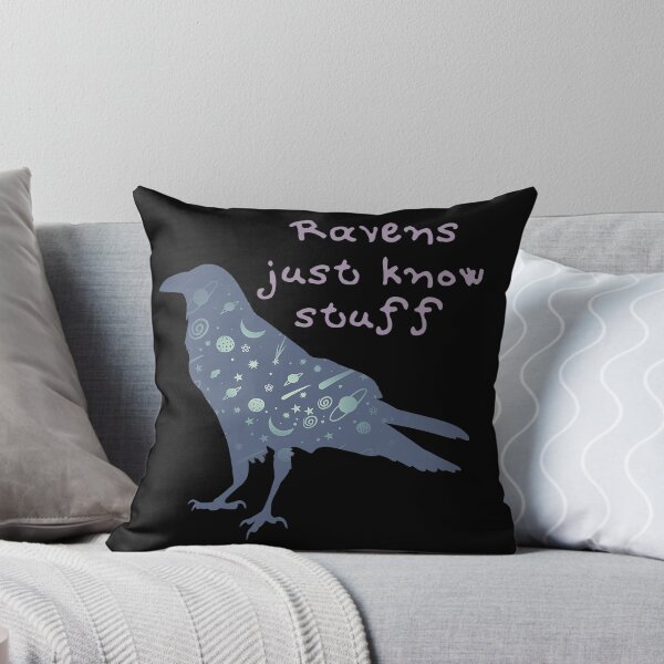 Item preview, Ravens just know stuff designed and sold by Scribblehound.