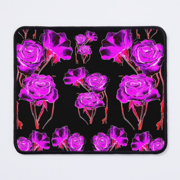 Item preview, BEVY of AMERICAN BEAUTY FUSCHIA  PINK ROSES Print designed and sold by posterbobs.