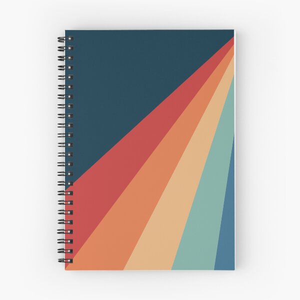 Item preview, Colorful diagonal retro stripes designed and sold by BattaAnastasia.