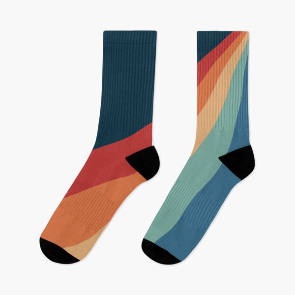 Item preview, Colorful diagonal retro stripes designed and sold by BattaAnastasia.