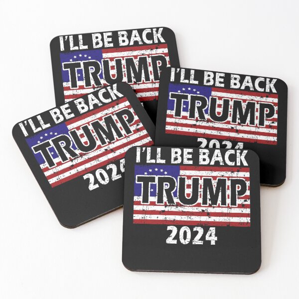Item preview, I'll Be Back Trump 2024 Election Patriotic Second Term designed and sold by Mfk Clothes.