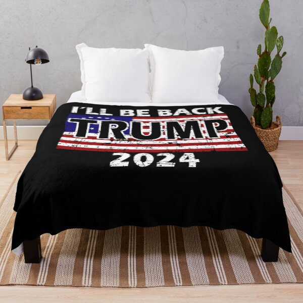Item preview, I'll Be Back Trump 2024 Election Patriotic Second Term designed and sold by Mfk Clothes.