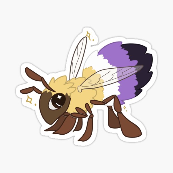 Enbee (Nonbinarbee) Sticker