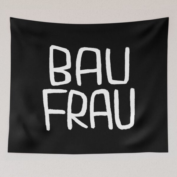 Item preview, German Bau Frau Handwerkerin, Bauherrin, Baufrau designed and sold by badlydrawnbabe.