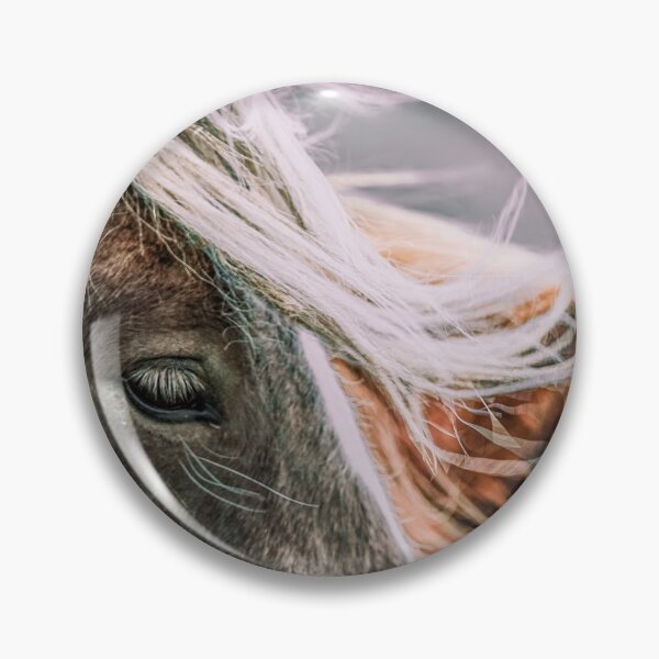 Item preview, Windy Icelandic horses mane flowing designed and sold by BerryvineImage.