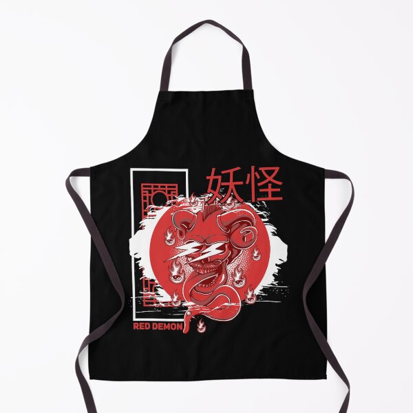 Item preview, Japanese Yokai Red Demon Yurei Ghost designed and sold by TheAplus.