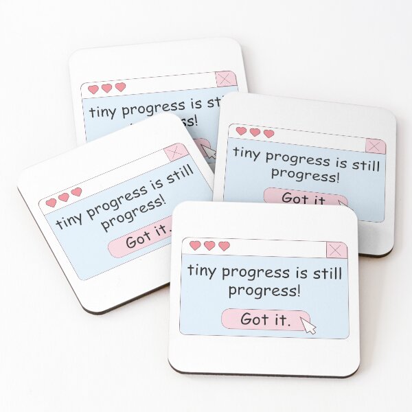 Item preview, Tiny Progress is Still Progress designed and sold by MentalPositive.