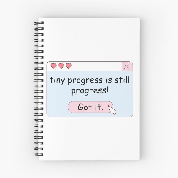 Item preview, Tiny Progress is Still Progress designed and sold by MentalPositive.