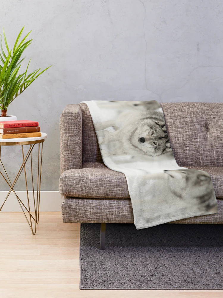 Thumbnail 2 of 6, Throw Blanket, Timber Wolves designed and sold by WolvesOnly.
