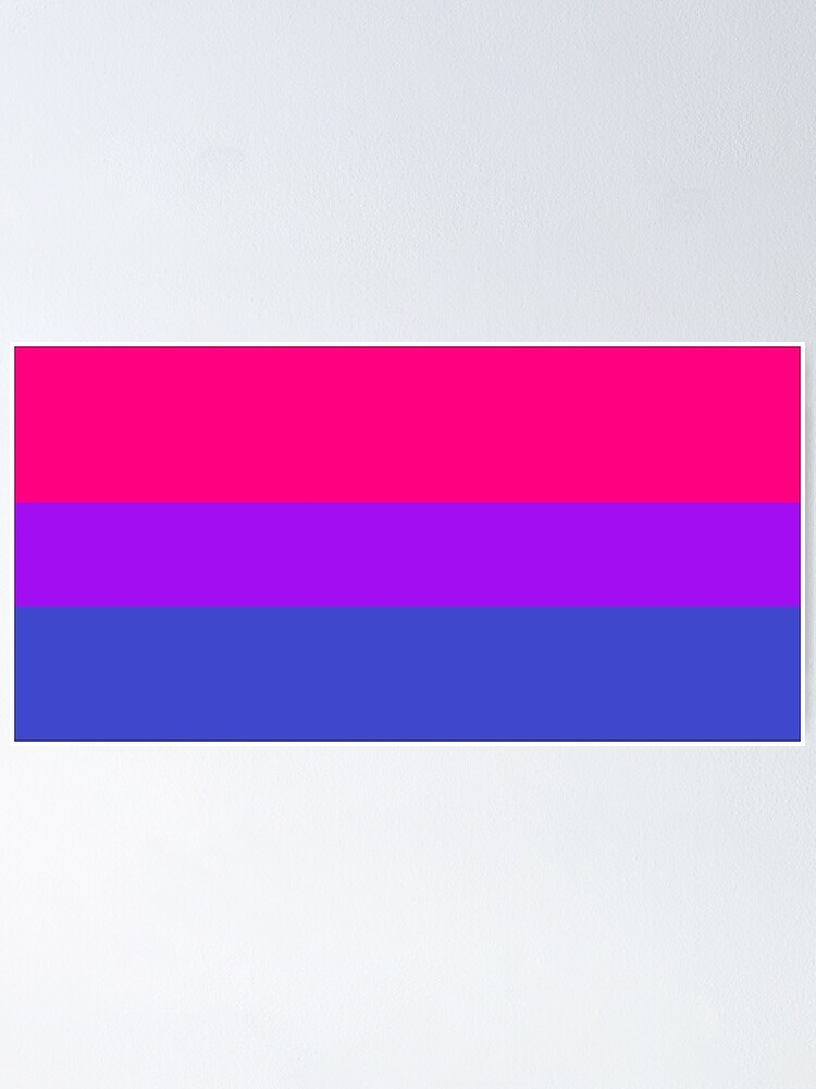 Bisexual Pride Collection Bisexual Flag Poster For Sale By M4rg1 Redbubble