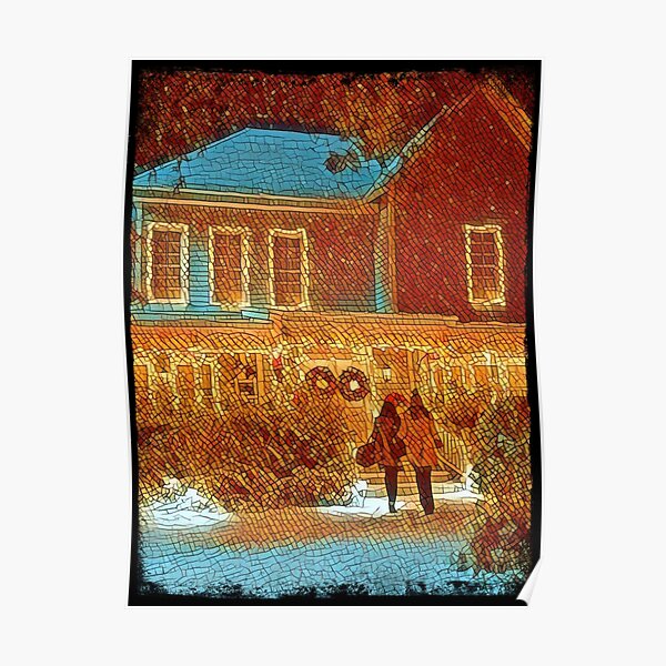 The Girls House on Christmas Poster
