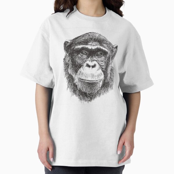 Chimpanzee Oversized T-Shirt