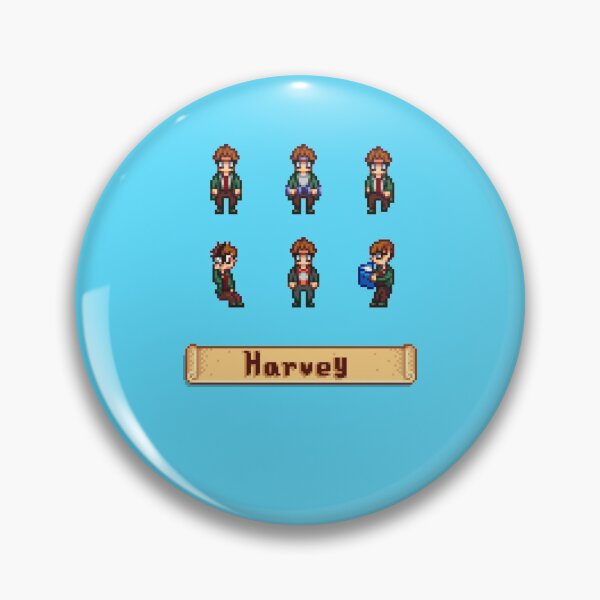 Item preview, Stardew Valley Sprites - Harvey Sticker designed and sold by YannickBacke.