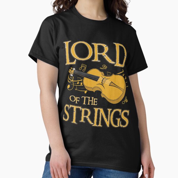 Vista previa del artículo con la obra «El violín de Lord Of The Strings», diseñado y vendido por Funnydoneright.