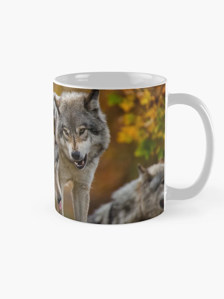 Thumbnail 3 of 6, Coffee Mug, Timber Wolves designed and sold by WolvesOnly.