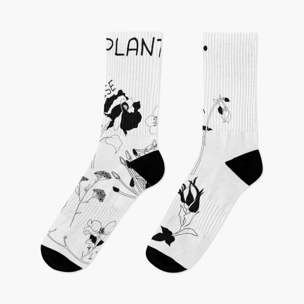 Item preview, Black and White Botanicals Print designed and sold by InnaMGraphic.