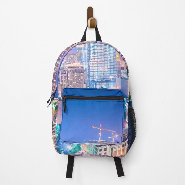 Item preview, Houston Skyline at Night designed and sold by Sofia-Draws.