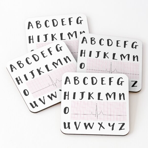 Item preview, Medical ABCD ECG PQRST designed and sold by labstud.