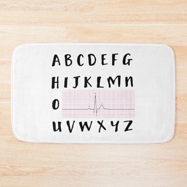 Item preview, Medical ABCD ECG PQRST designed and sold by labstud.