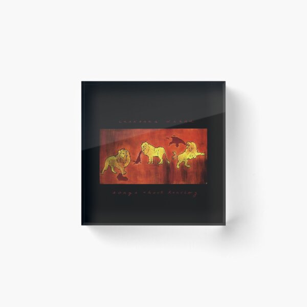 Songs About Leaving - Carissa's Wierd Acrylic Block
