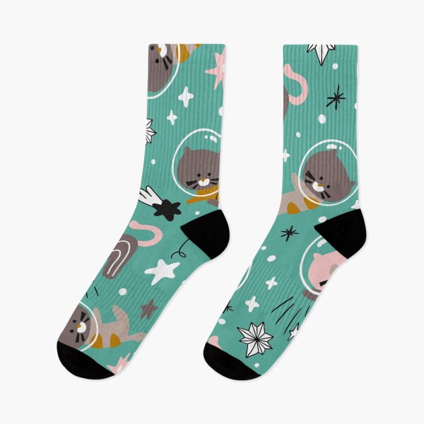 Item preview, Space cats designed and sold by Yuliia Studzinska.