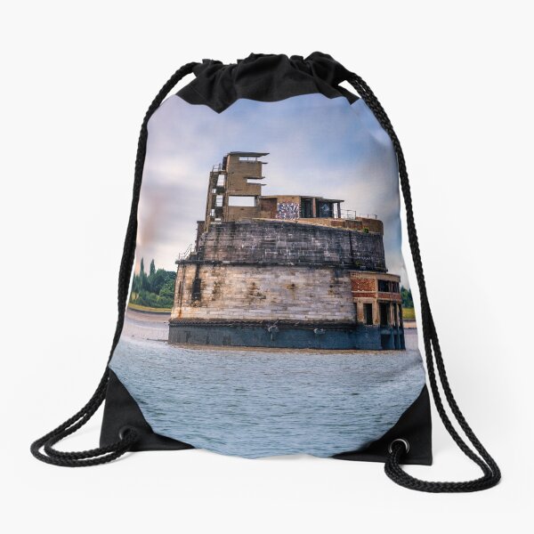Grain Tower Battery Drawstring Bag