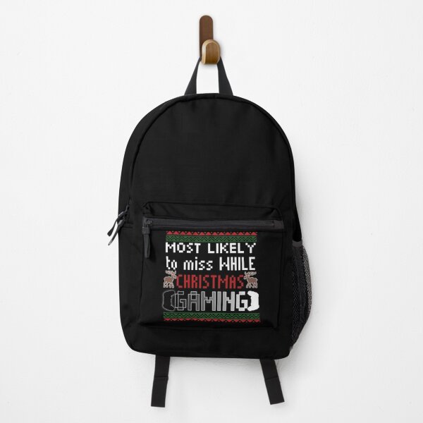 Item preview, most likely to miss christmas while gaming designed and sold by StoreRahhal.
