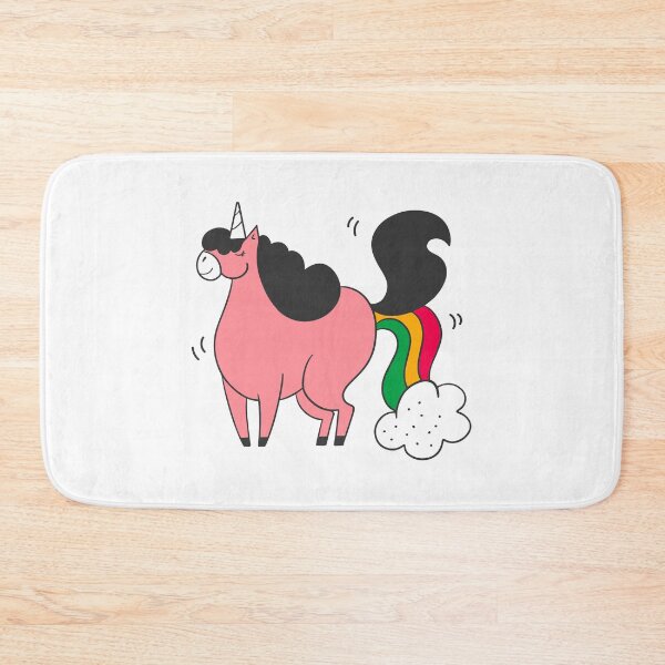 Aperçu de l'œuvre Licorne arc-en-ciel caca créée et vendue par SolArt88.
