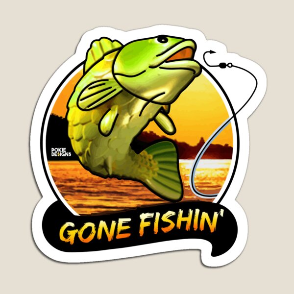 Item preview, GONE FISHINN' BIG BASS BONANZA Design - Pokie Designs designed and sold by pokiedesigns.