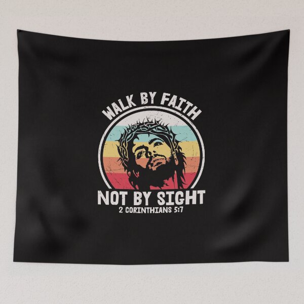 Item preview, Walk By Faith Not By Sight 2 Corinthians 5:7 designed and sold by verdecuddly.
