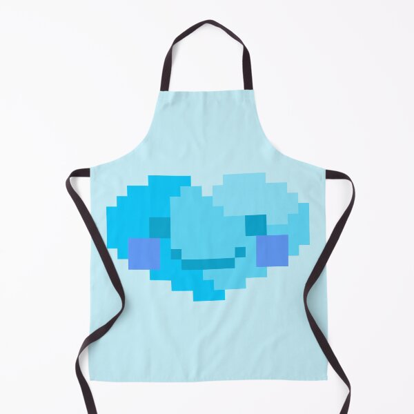 Item preview, Happy Cyan Pixel Heart designed and sold by rin3d .
