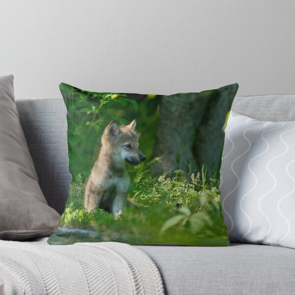 Item preview, Timber Wolf Pup designed and sold by WolvesOnly.