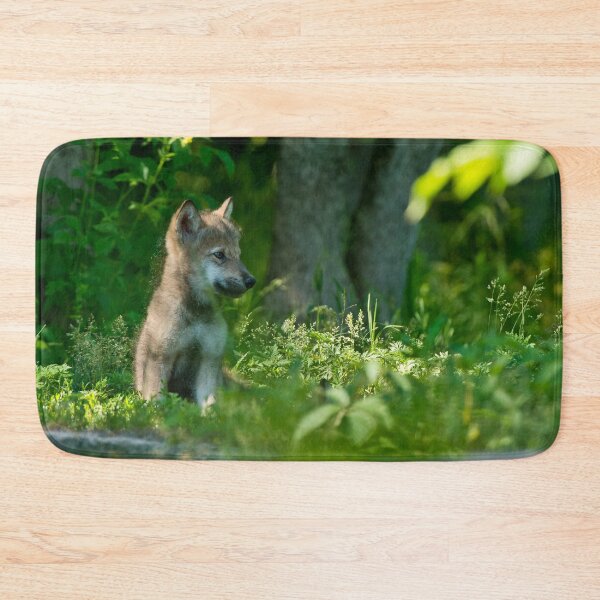 Item preview, Timber Wolf Pup designed and sold by WolvesOnly.