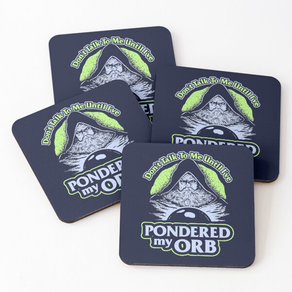 Item preview, Don't Talk To Me Until I've Pondered By Orb designed and sold by Yipptee Shirts.