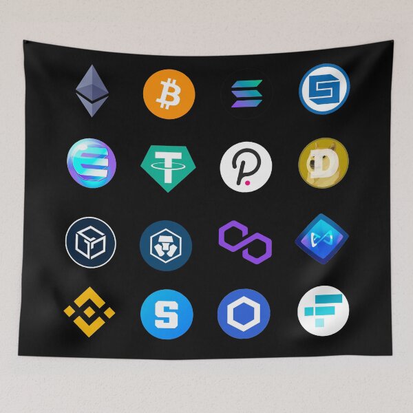 Item preview, Crypto Currency Logo Collection designed and sold by T-shirt-Designs.