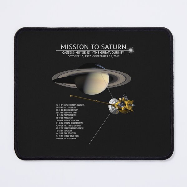 Item preview, Cassini Huygens Mission Tour Shirt - Grand Finale designed and sold by stearman.