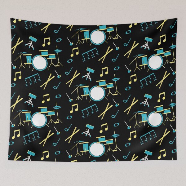 Item preview, Drum Pattern designed and sold by Karissa Harbridge.