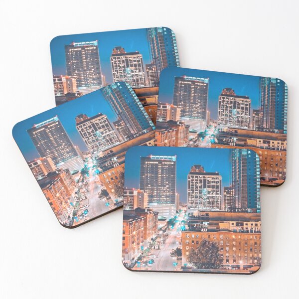 Item preview, Houston at Night designed and sold by Sofia-Draws.
