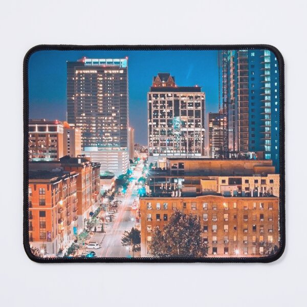Item preview, Houston at Night designed and sold by Sofia-Draws.