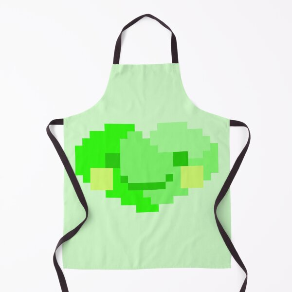 Item preview, Happy Very Green Pixel Heart designed and sold by rin3d .