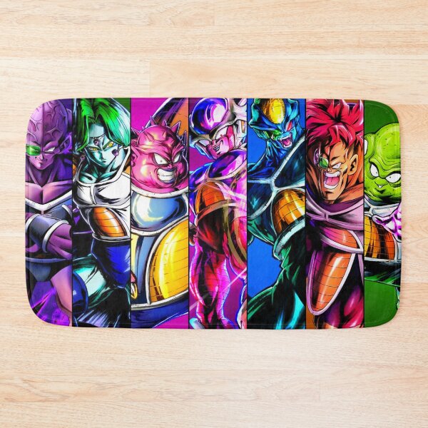 Frieza Team on Namek / Ginyu Force Bath Mat
