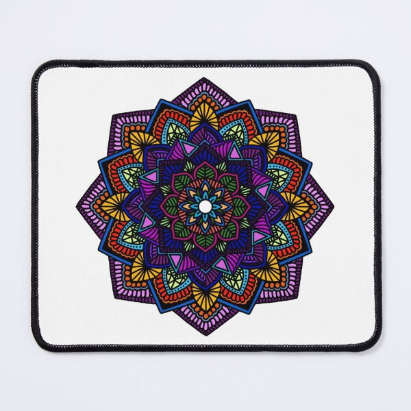 Item preview, colorful mandala flower designed and sold by annimandala08.