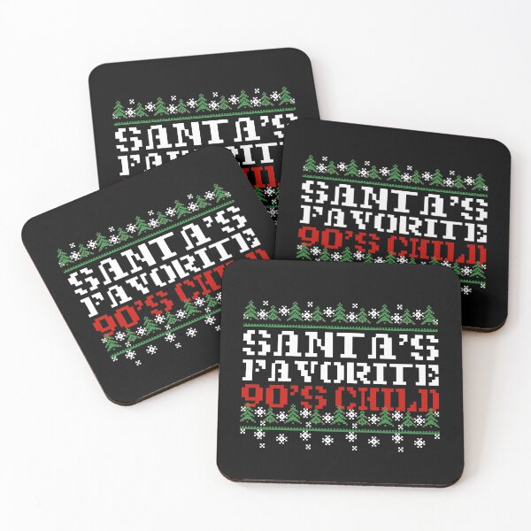 Item preview, Santa's Favorite 90's Child Funny Christmas Jumper Retro Graphic designed and sold by GO SHIRT-TEE.