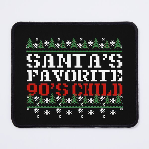 Item preview, Santa's Favorite 90's Child Funny Christmas Jumper Retro Graphic designed and sold by GO SHIRT-TEE.