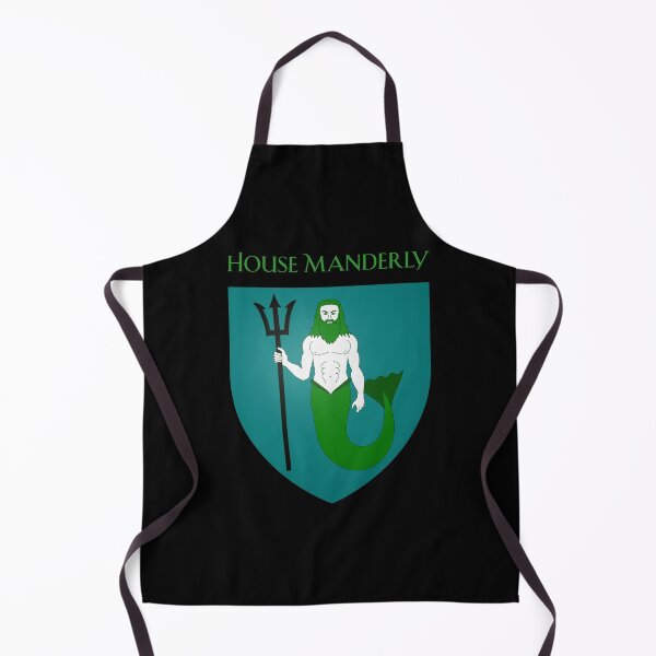 Item preview, House Manderly (v2) Coat of Arms Heraldry Sigil - A Song of Ice and Fire designed and sold by >> jonboydesigns.etsy.com.
