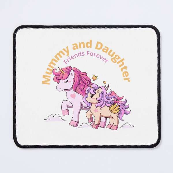 Item preview, Mummy and Daughter friends forever - Super Cute Unicorn designed and sold by Speckledfrog.