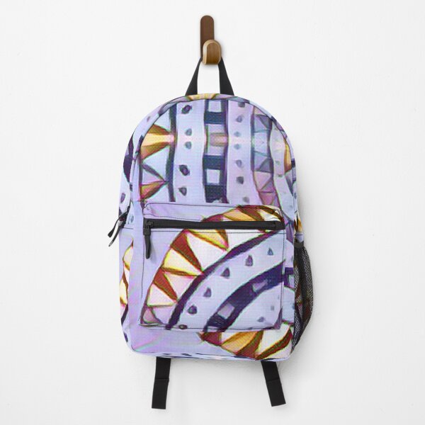 Item preview, Lavander Purple Aztec Oval Pattern designed and sold by Designs By YL.