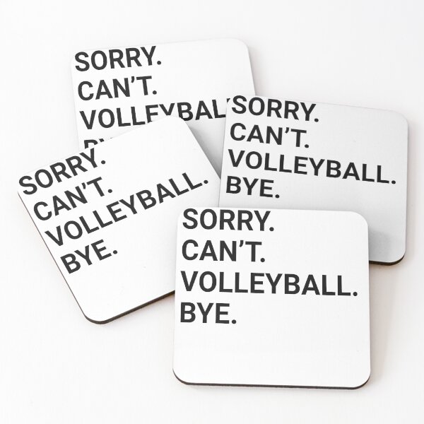 Item preview, Sorry Can't VOLLEYBALL Bye - Funny VOLLEYBALL designed and sold by YukiShop.